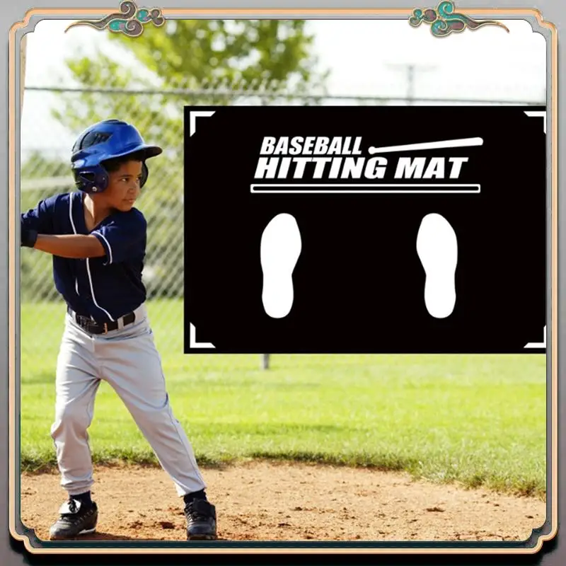 Durable T Ball, Baseball And Softball Batting Training Mat Baseball Training Mats Posture Correcting Pad
Durable T Ball, Baseball And Softball Batting Training Mat Baseball Training Mats Posture Correcting Pad