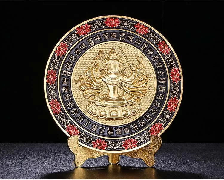 Buddhist supplies buddha statue Buddhism Cunte bodhisattva buddha Mirror all-powerful Gold-plated brass talisman statue
Buddhist supplies buddha statue Buddhism Cunte bodhisattva buddha Mirror all-powerful Gold-plated brass talisman statue
