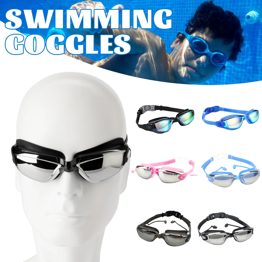 Buckle Electroplating Swim Glasses For Adult Ergonomic Design Fitting Eye Goggles For Outdoor Beach Pool
Buckle Electroplating Swim Glasses For Adult Ergonomic Design Fitting Eye Goggles For Outdoor Beach Pool