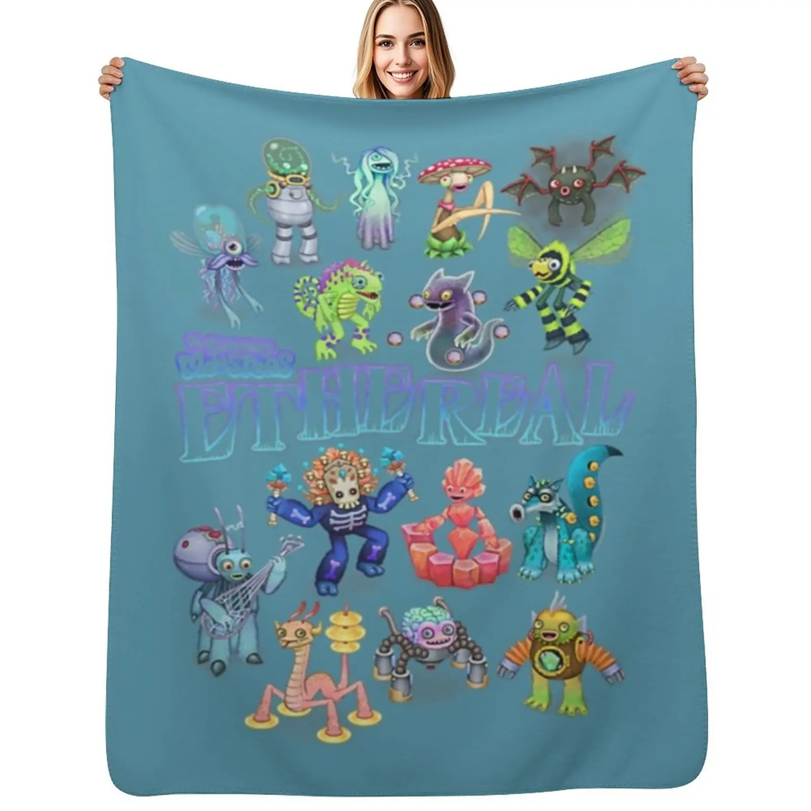 Ethereal Monsters Premium Throw Blanket Decorative Soft Throw Blanket for Couch Sofa
Ethereal Monsters Premium Throw Blanket Decorative Soft Throw Blanket for Couch Sofa