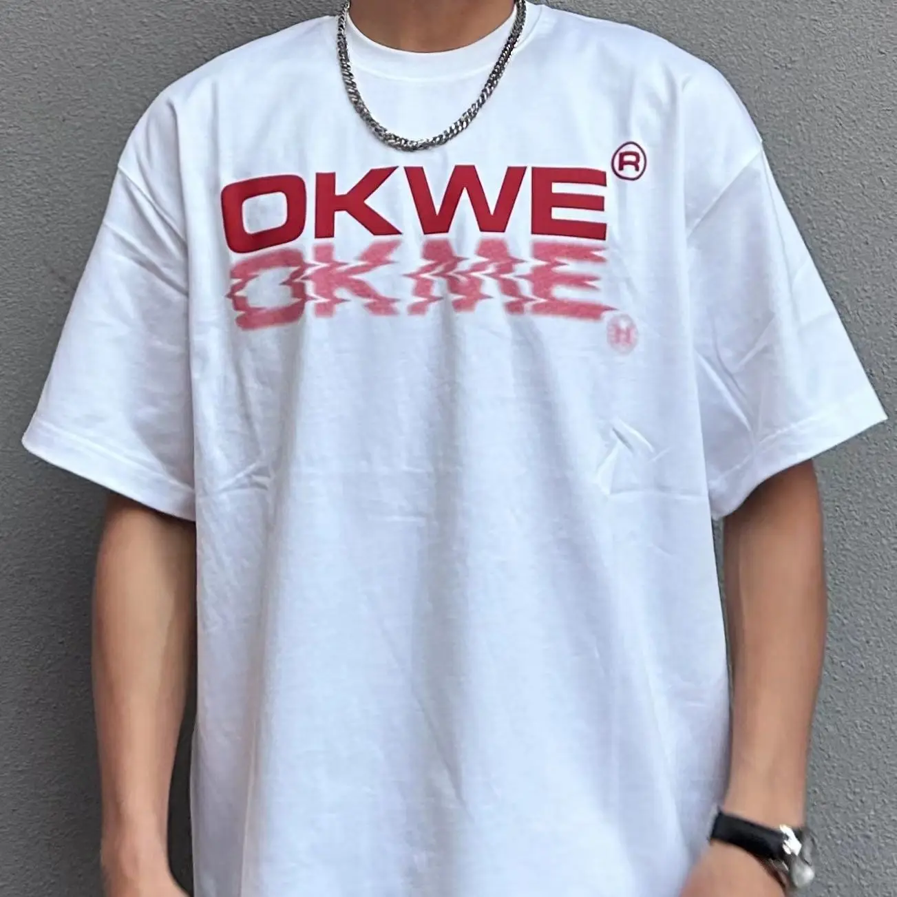 Fashion Korean Retro Simple Printed Graphic T-shirt Men's Summer Y2K Street Personality Ins Trend Round Neck Half-sleeved Top
Fashion Korean Retro Simple Printed Graphic T-shirt Men's Summer Y2K Street Personality Ins Trend Round Neck Half-sleeved Top