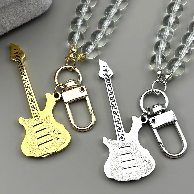 Electric Guitar Car Pendant Women Men Stainless Steel Heavy Metal Musical Instrument Hip Hop Rock Bag Hanging Party Jewelry 
Electric Guitar Car Pendant Women Men Stainless Steel Heavy Metal Musical Instrument Hip Hop Rock Bag Hanging Party Jewelry