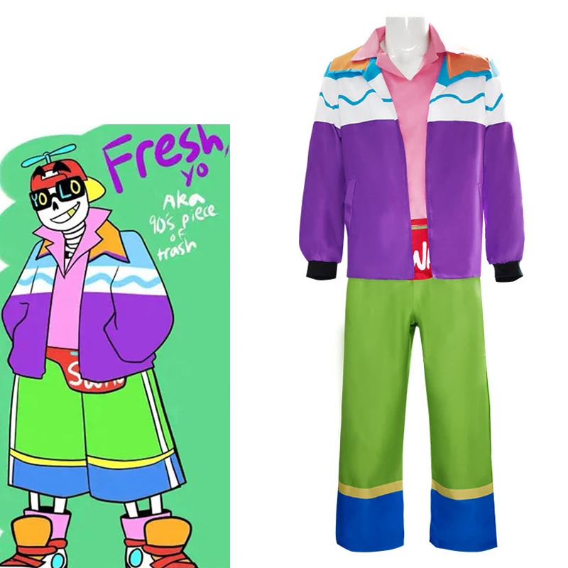 Anime Undertale Cosplay AU Sans Costume Jacket Shirt Hat Pack Combat Men Uniform Accessories Halloween Woman Suit Adult Man
Anime Undertale Cosplay AU Sans Costume Jacket Shirt Hat Pack Combat Men Uniform Accessories Halloween Woman Suit Adult Man