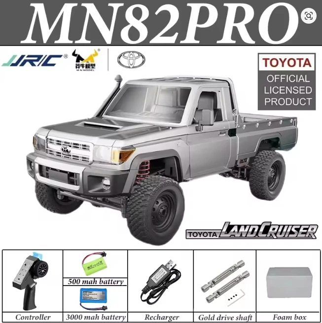 MN82 Pro RC Car 1/12 4WD Simulation Off-road Climbing Car Model Electric Remote Control Climbing Off-road Car Toy Boy Toys
MN82 Pro RC Car 1/12 4WD Simulation Off-road Climbing Car Model Electric Remote Control Climbing Off-road Car Toy Boy Toys