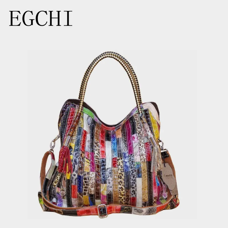 Egchi High Quality Ladies Casual Bag Colorful Patchwork Design Handbag Random Stitching Shoulder Bag Tote Bag For Women Bolas
Egchi High Quality Ladies Casual Bag Colorful Patchwork Design Handbag Random Stitching Shoulder Bag Tote Bag For Women Bolas