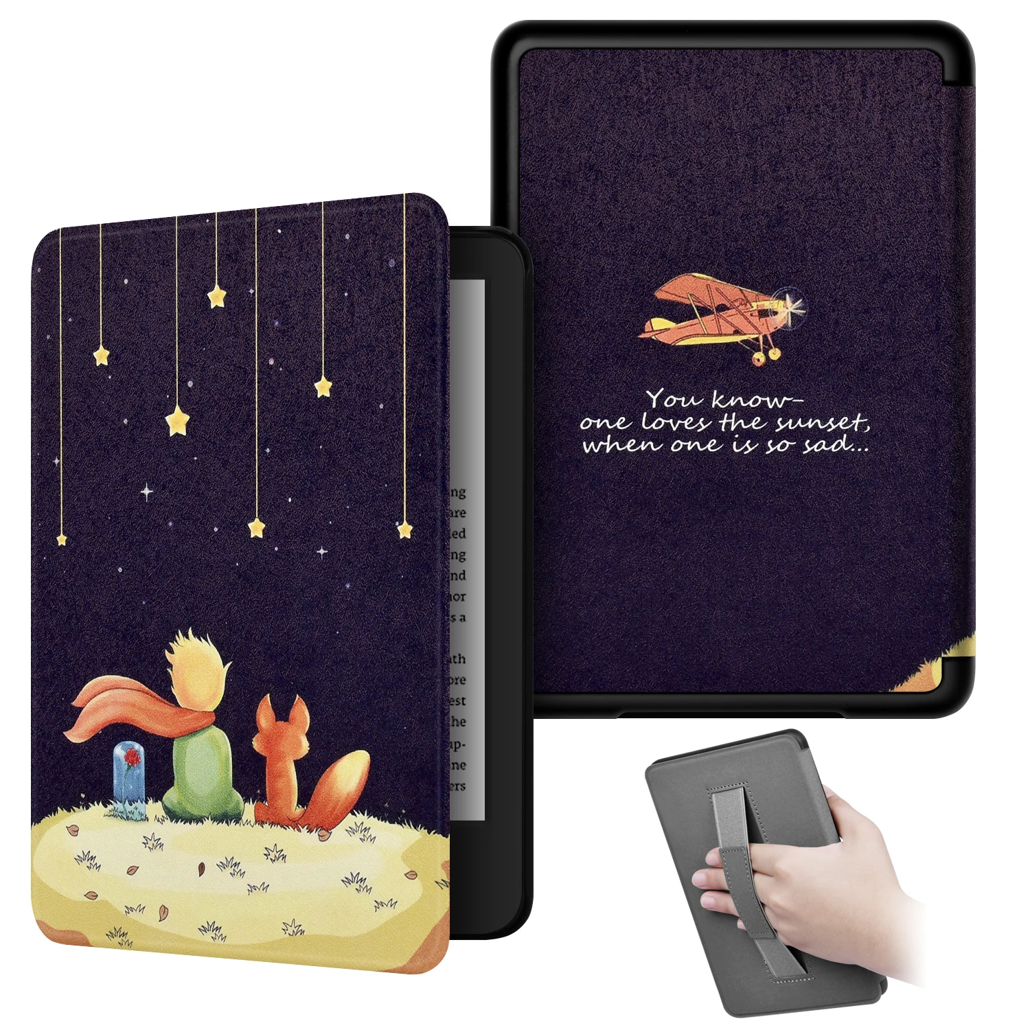 For Kindle Paperwhite 11th Painted Case with Hand Strap Smart Cover for Paperwhite 5 M2L3EK/M2L4EK 2021 Protective Shell
For Kindle Paperwhite 11th Painted Case with Hand Strap Smart Cover for Paperwhite 5 M2L3EK/M2L4EK 2021 Protective Shell