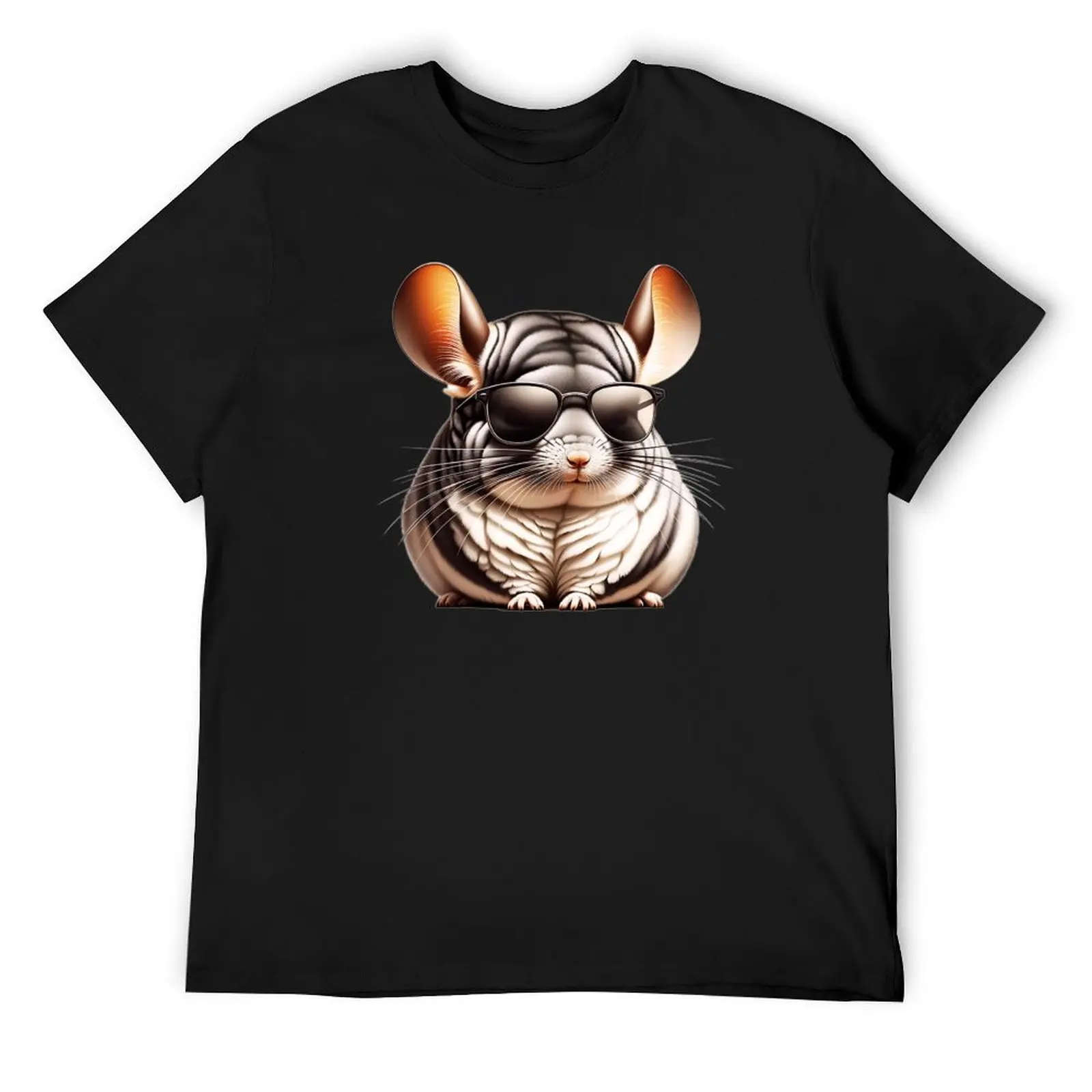 Chinchilla Wearing Sunglasses T-Shirt vintage t shirts basketball graphic tees quick drying t shirt men
Chinchilla Wearing Sunglasses T-Shirt vintage t shirts basketball graphic tees quick drying t shirt men
