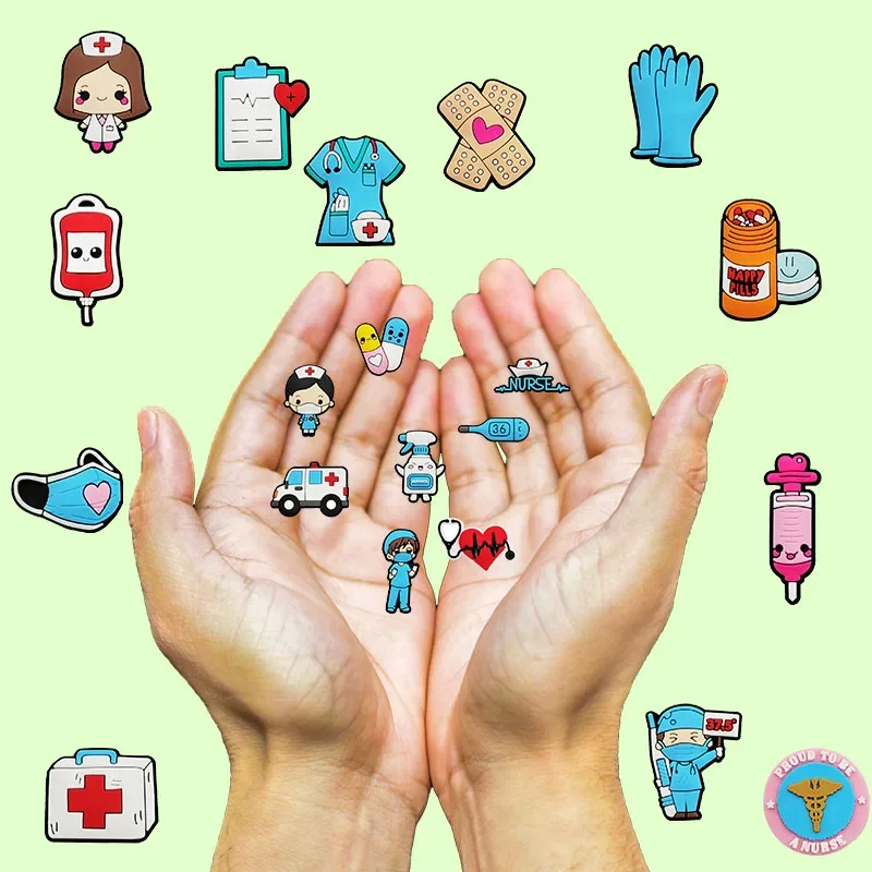 Shoe Charms for Crocs Accessories Dentist Shoes Charm for Croc Decorations Pins Men Accessory Jeans Woman Clogs Clips Badges
Shoe Charms for Crocs Accessories Dentist Shoes Charm for Croc Decorations Pins Men Accessory Jeans Woman Clogs Clips Badges