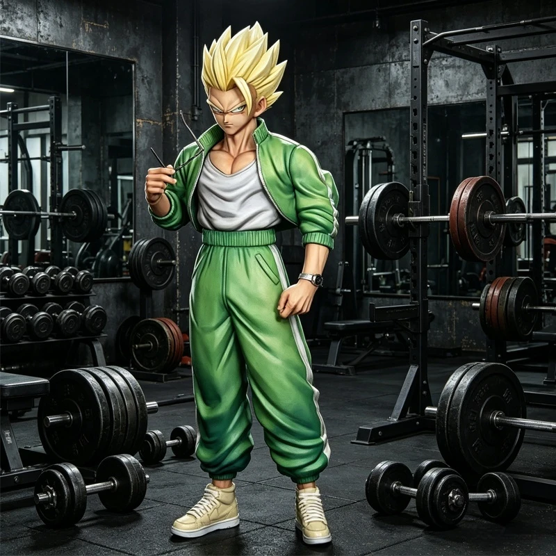 Large PVC Statue Dragon Ball Z Gohan Figure, Super Saiyan Collectible Model, High School Gohan Action Figure Toy for Gift
Large PVC Statue Dragon Ball Z Gohan Figure, Super Saiyan Collectible Model, High School Gohan Action Figure Toy for Gift