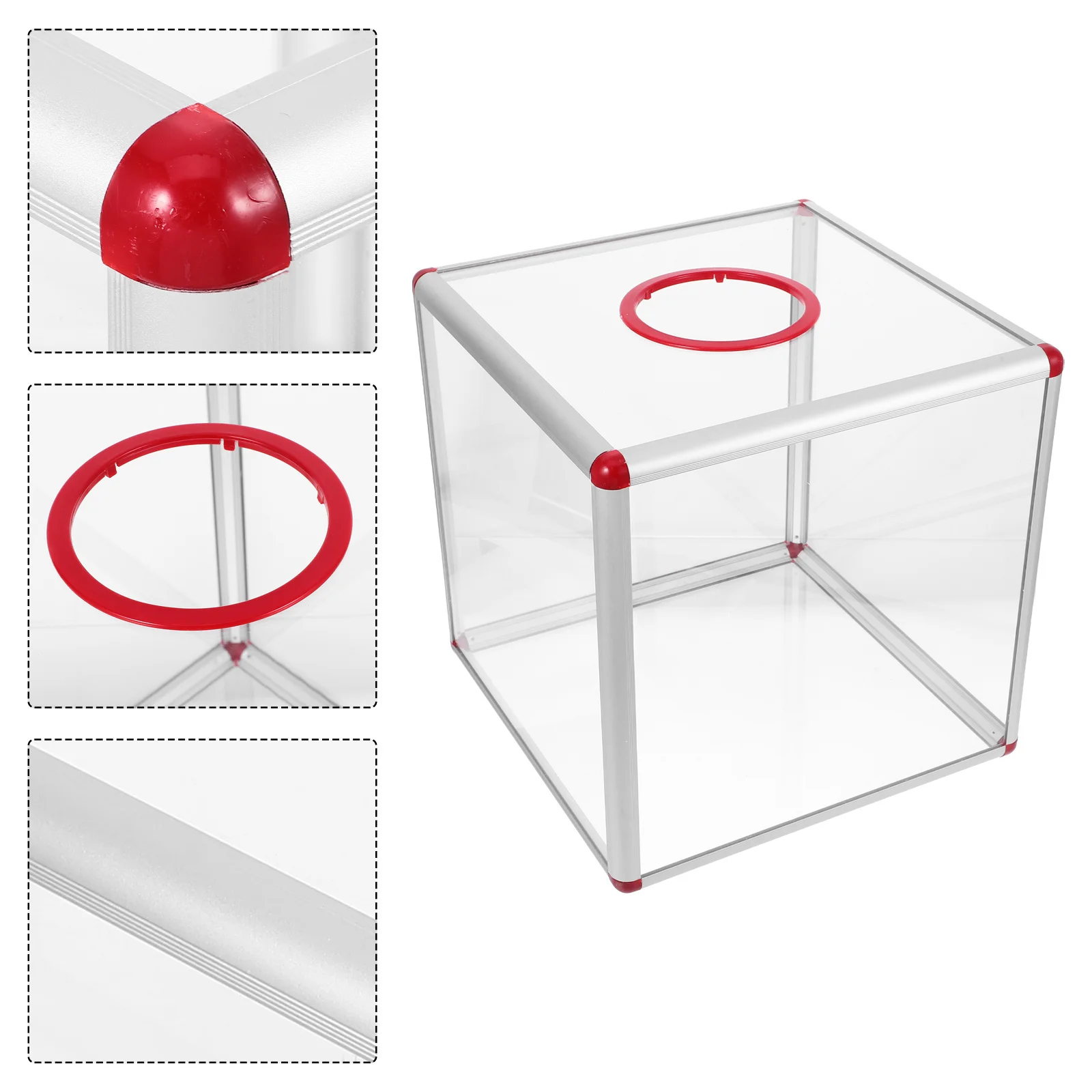 Large Transparent Clear Raffle Ticket Box Acrylic Donation Suggestion Ballot Voting Box for Event Party 
Large Transparent Clear Raffle Ticket Box Acrylic Donation Suggestion Ballot Voting Box for Event Party