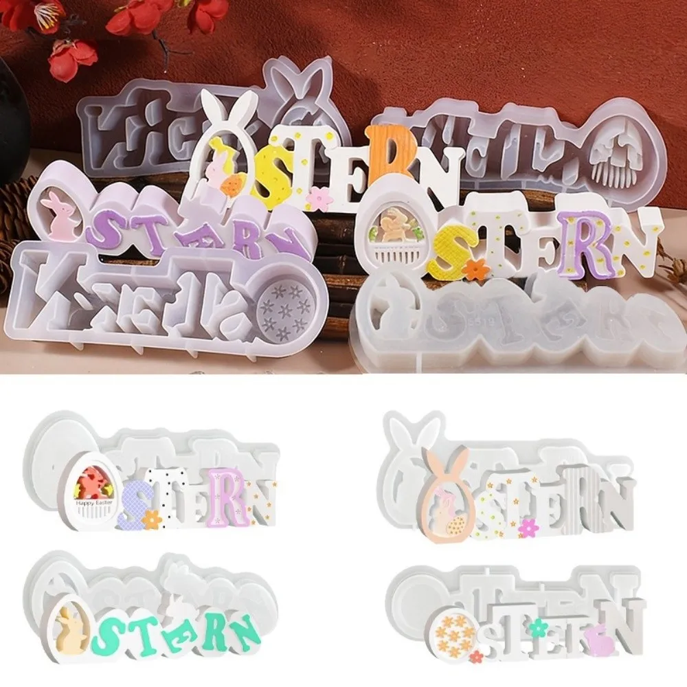 Resin Mold Cute Easter Bunny Silicone Mold Flexible Reusable Bunny Egg Mold Handmade Non-Stick Rabbit Cement Mold Candle Making
Resin Mold Cute Easter Bunny Silicone Mold Flexible Reusable Bunny Egg Mold Handmade Non-Stick Rabbit Cement Mold Candle Making