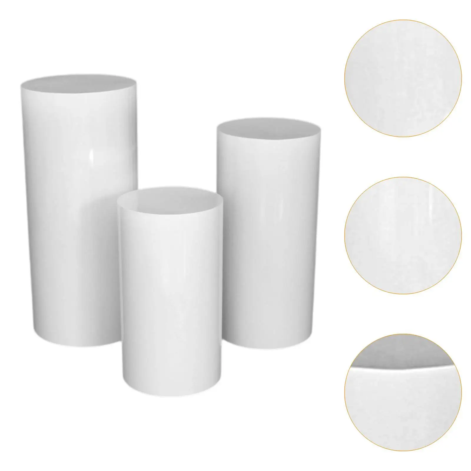 3 Pieces Round Display Pedestals Dessert Pedestals Cake Stand Decor Cylinder Pedestal for Birthday Thanksgiving Graduation
3 Pieces Round Display Pedestals Dessert Pedestals Cake Stand Decor Cylinder Pedestal for Birthday Thanksgiving Graduation