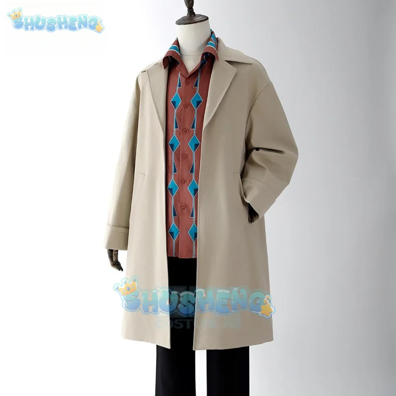 Anime Sakamoto Days Yoichi Nagumo Cosplay Costume Beige Trench Coat Shirt Assassin Taro Sakamoto Halloween Party Women Men
Anime Sakamoto Days Yoichi Nagumo Cosplay Costume Beige Trench Coat Shirt Assassin Taro Sakamoto Halloween Party Women Men