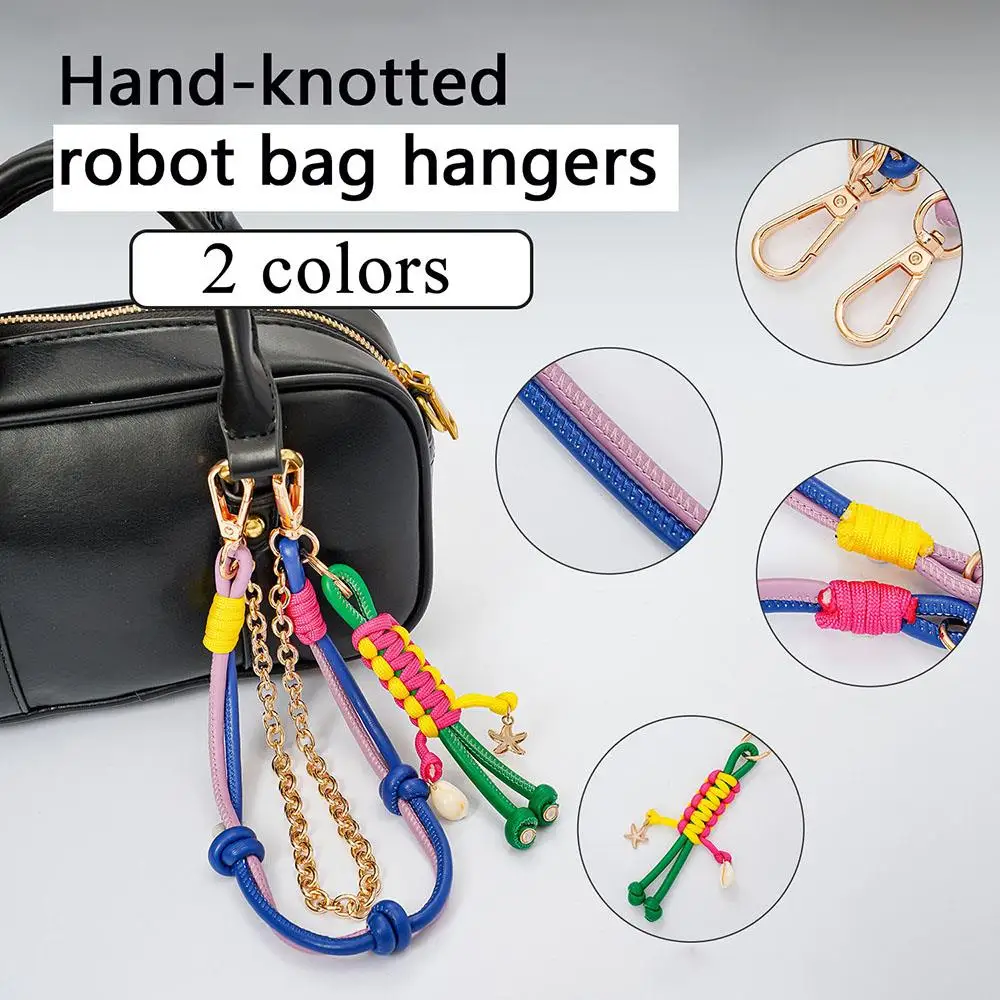 New Woven Rope Keychain Bag Decoration Korean Style INS Bag Pendant Metal Chain Key ring Decorative Phone Case Bag Charms
New Woven Rope Keychain Bag Decoration Korean Style INS Bag Pendant Metal Chain Key ring Decorative Phone Case Bag Charms