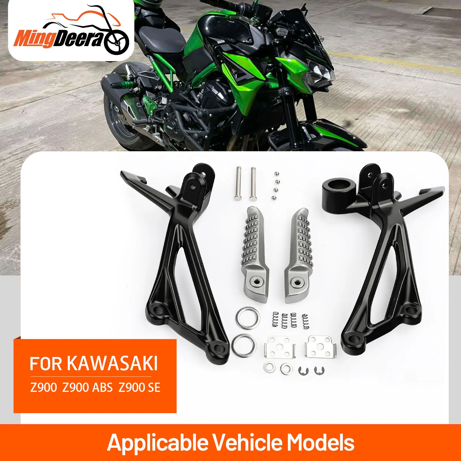 Motorcycle Rear Foot Rests Foot Pegs Foot Pedal Bracket For Kawasaki Z900 2017-2024 Z900 SE 2022-2024 Footrests Bracket
Motorcycle Rear Foot Rests Foot Pegs Foot Pedal Bracket For Kawasaki Z900 2017-2024 Z900 SE 2022-2024 Footrests Bracket