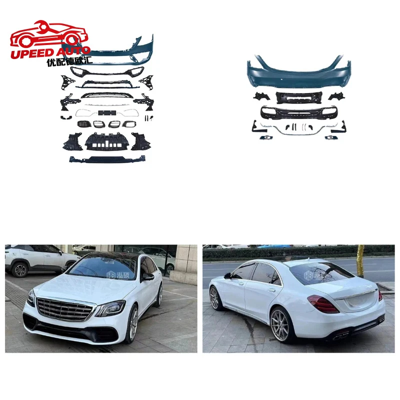 Suitable for Stlf Body Kits Mercedess BenzsW222 Upgrading ToS450Style Car Front And Rear Bumper S Class ForAMGs Maybachs
Suitable for Stlf Body Kits Mercedess BenzsW222 Upgrading ToS450Style Car Front And Rear Bumper S Class ForAMGs Maybachs
