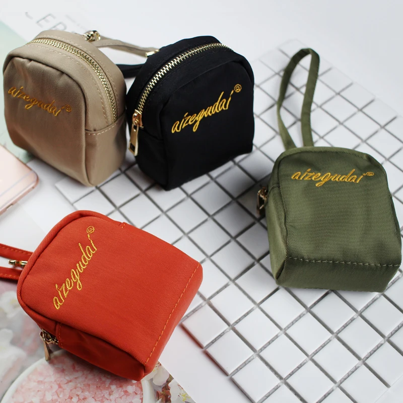 Korean Style Fashionable Women's Nylon Coin Purse Cute Oxford Cloth Key Holder Zipper Closure Color Youth Wallet
Korean Style Fashionable Women's Nylon Coin Purse Cute Oxford Cloth Key Holder Zipper Closure Color Youth Wallet
