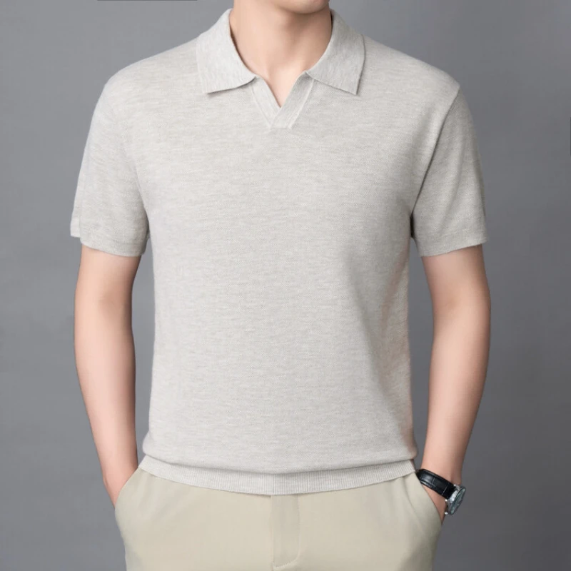 L-8XLStretchable High-quality Men's Business Casual Polo, Breathable, Sweat-wicking Daily Commuter Knit V-neck.
L-8XLStretchable High-quality Men's Business Casual Polo, Breathable, Sweat-wicking Daily Commuter Knit V-neck.
