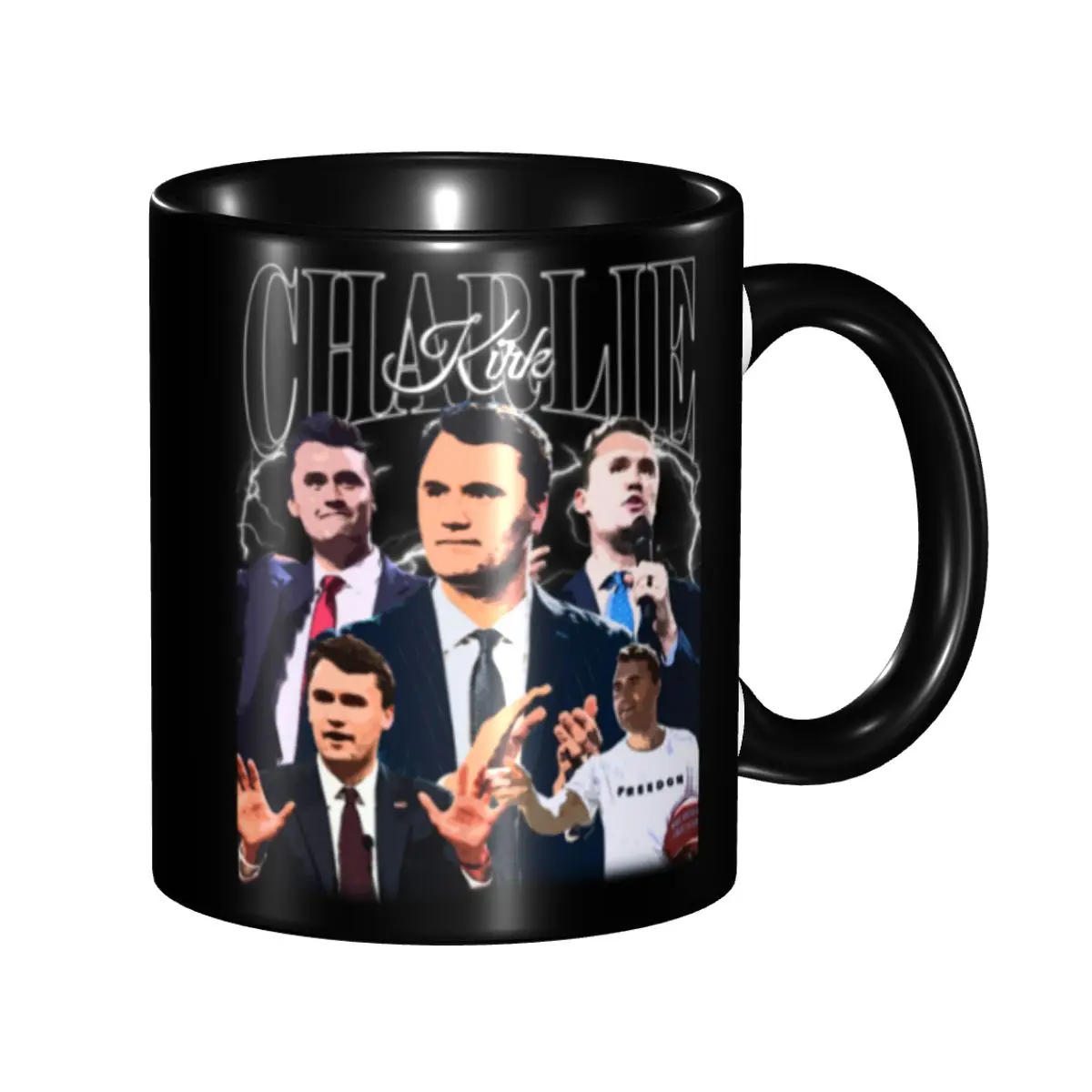Personalized Charlie Kirk Mugs DIY Ceramic Tea Milk Coffee Cups
Personalized Charlie Kirk Mugs DIY Ceramic Tea Milk Coffee Cups