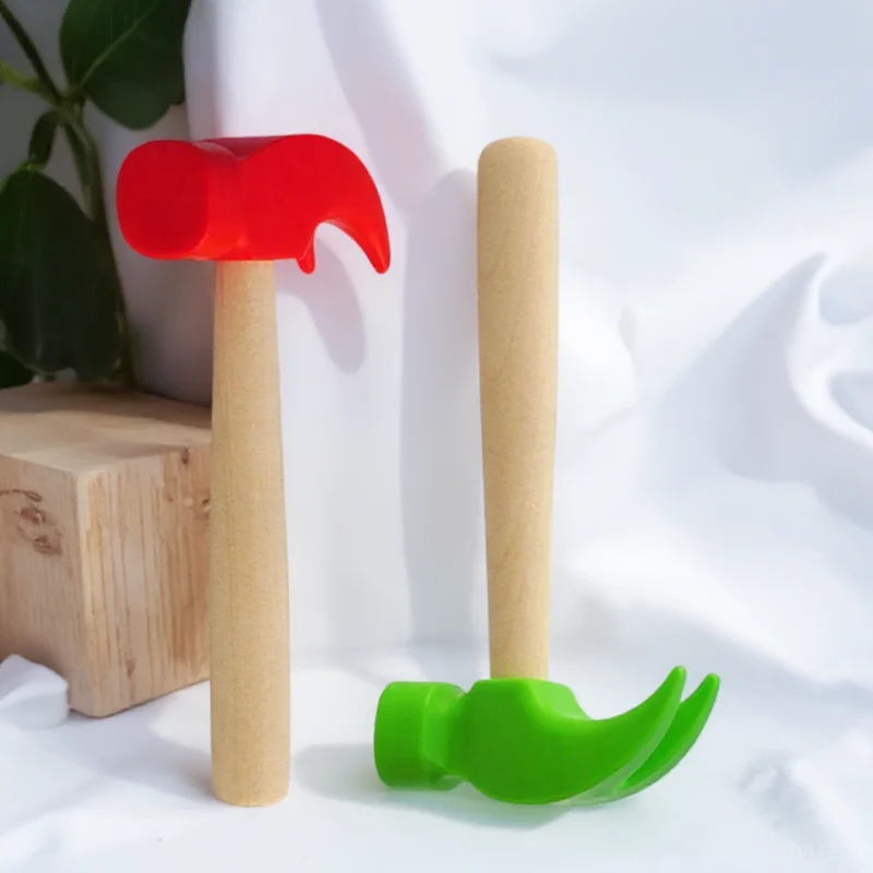 2pcs Wooden s Pounding Small Hitting For Pp Plastic Head Solid Wood Handle Lightweight Pretend Play
2pcs Wooden s Pounding Small Hitting For Pp Plastic Head Solid Wood Handle Lightweight Pretend Play