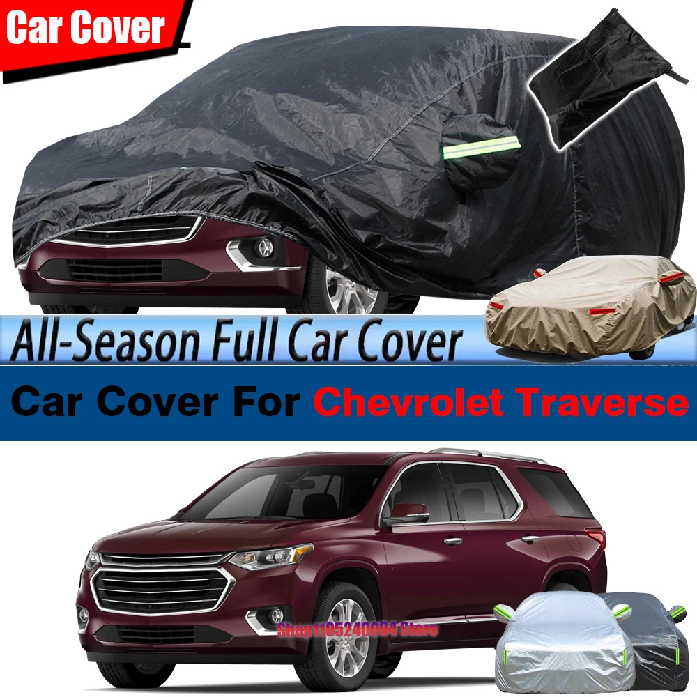 Outdoor Black Car Cover All Season Sun Shade Waterproof Snow Rain Wind Resistant For Chevrolet Traverse 2009-2024
Outdoor Black Car Cover All Season Sun Shade Waterproof Snow Rain Wind Resistant For Chevrolet Traverse 2009-2024