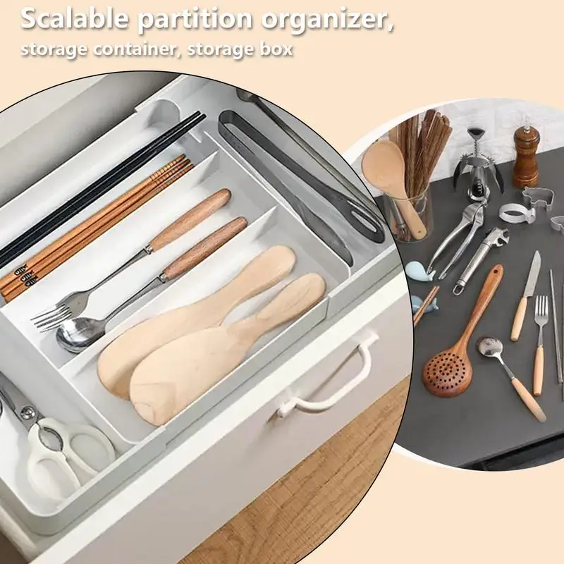 Silverware Drawer Organizer Retractable Kitchen Cutlery Organizer Multifunctional Utensil Tray For Kitchen Cutlery And Flatware
Silverware Drawer Organizer Retractable Kitchen Cutlery Organizer Multifunctional Utensil Tray For Kitchen Cutlery And Flatware