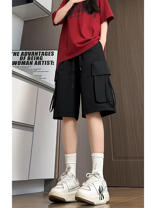 Летние плотные мужские рабочие брюки, модные американские повседневные свободные брюки-капри для студентов, большие размеры
Летние плотные мужские рабочие брюки, модные американские повседневные свободные брюки-капри для студентов, большие размеры