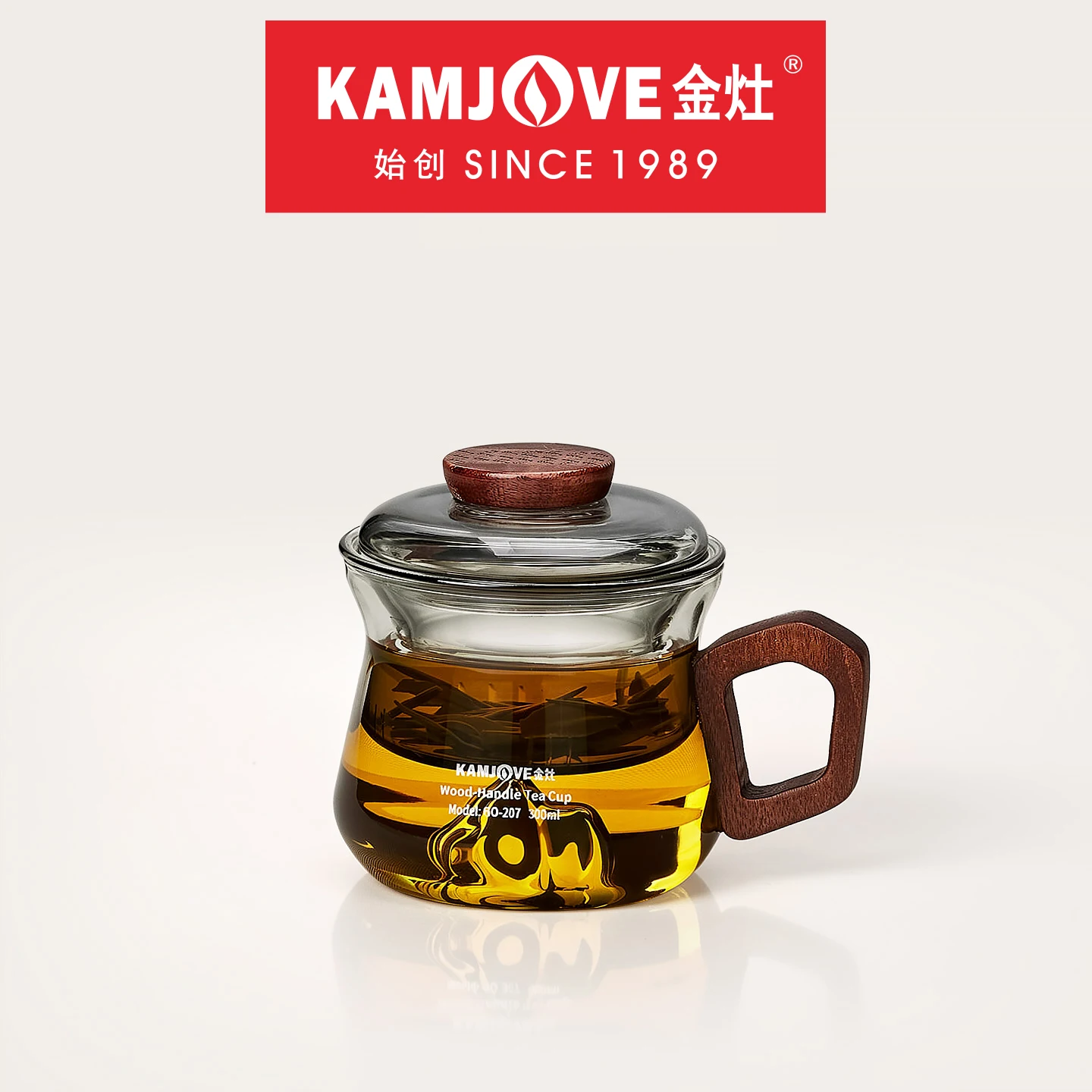KAMJOVE Wood Handle Tea Cup 300ml,Transparent Gray Heat-resistant Glass Tea Pot with Tea Strainer,Tea-water Separation Teapot
KAMJOVE Wood Handle Tea Cup 300ml,Transparent Gray Heat-resistant Glass Tea Pot with Tea Strainer,Tea-water Separation Teapot