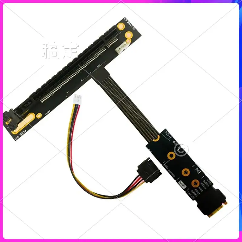 AP-64Gbps Pcie 4.0 X4 90 Degree PCI-E 16X To M2 M.2 For NVME SSD Riser Cable Gen4 / 3 GPU Motherboard Extender Es CPU
AP-64Gbps Pcie 4.0 X4 90 Degree PCI-E 16X To M2 M.2 For NVME SSD Riser Cable Gen4 / 3 GPU Motherboard Extender Es CPU