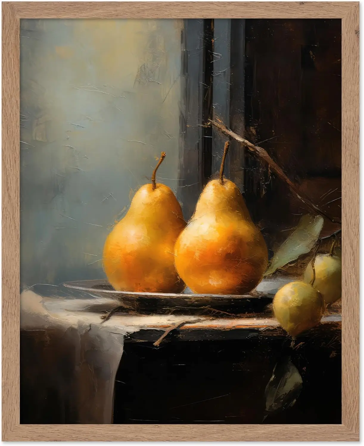 Poster Master Pears On A Plate Poster - Retro Still Life Pear Print - Fruit Art - Moody Art - Food & Drink Art - Modern Art -
Poster Master Pears On A Plate Poster - Retro Still Life Pear Print - Fruit Art - Moody Art - Food & Drink Art - Modern Art -