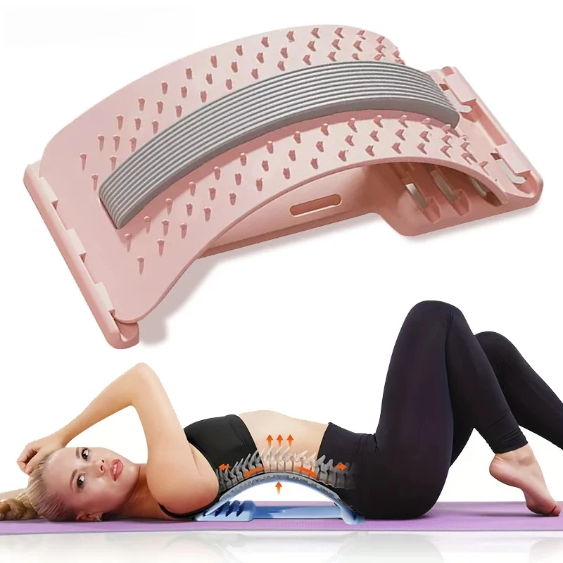 Lumbar Soothing Device, Lumbar Stretching Massager, Yoga Spine Correction, Hump Back Exercise and Stretching Equipment
Lumbar Soothing Device, Lumbar Stretching Massager, Yoga Spine Correction, Hump Back Exercise and Stretching Equipment