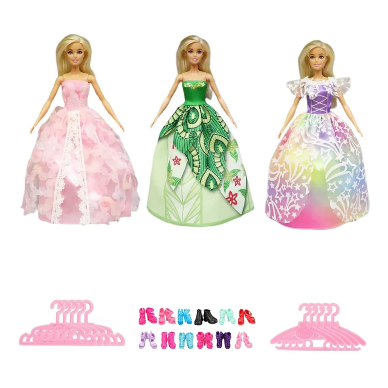 Hot Sale 23 Items / Lot Doll Accessories Fashion Dress 11.5 Inch Doll Clothes Shoes Hanger Girl' Birthday Party Gifts DIY Toys
Hot Sale 23 Items / Lot Doll Accessories Fashion Dress 11.5 Inch Doll Clothes Shoes Hanger Girl' Birthday Party Gifts DIY Toys