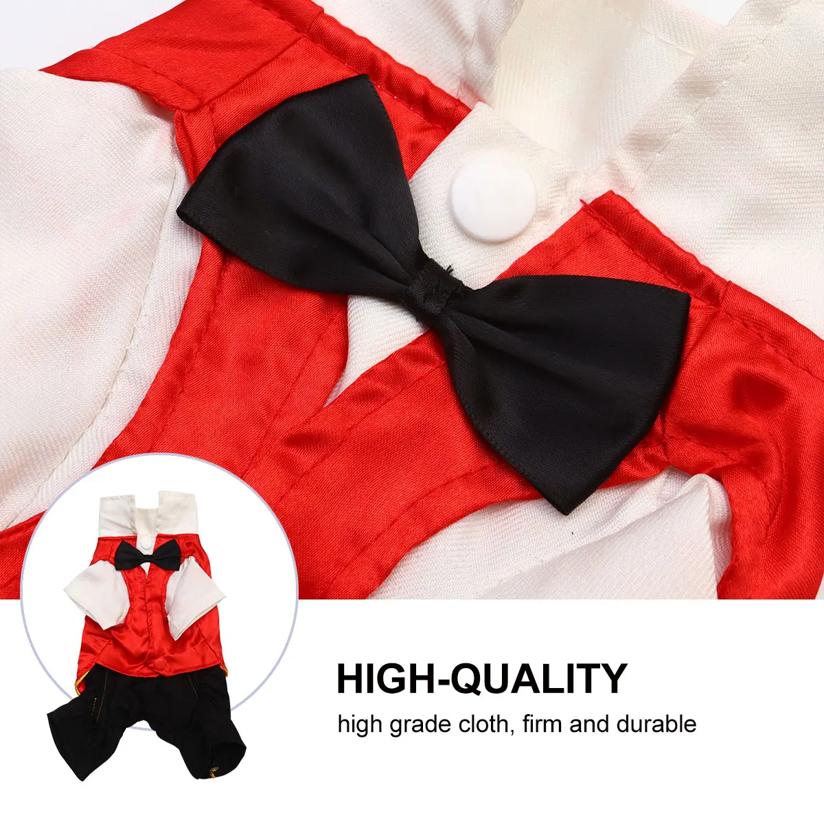 Pet Vampire Suit Dog Clothes Bloodsucker Shape Design Halloween Costume Puppy Practical Use Daily Wear Outdoor Activities Pet
Pet Vampire Suit Dog Clothes Bloodsucker Shape Design Halloween Costume Puppy Practical Use Daily Wear Outdoor Activities Pet