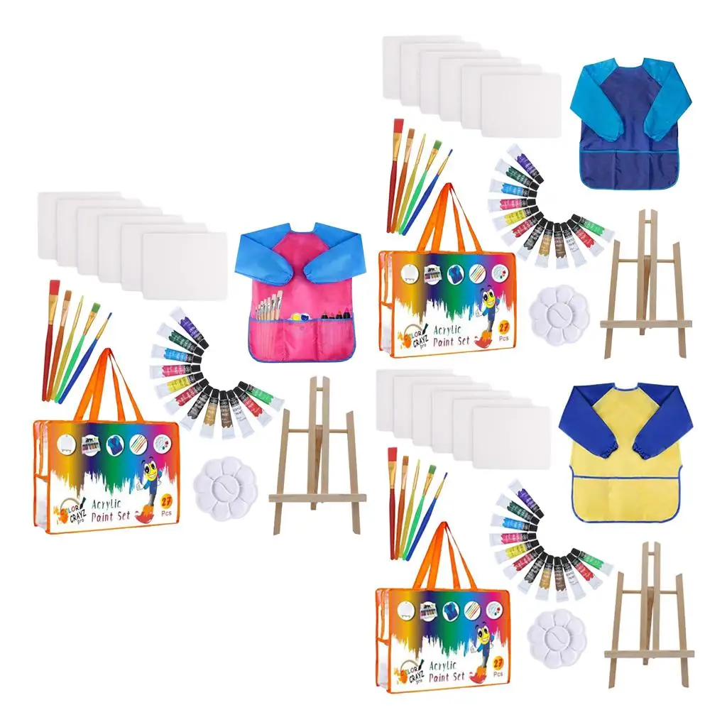 27Pcs Kid Paint Brushes Sponge Painting Brush Tools Set for Children Toddler
27Pcs Kid Paint Brushes Sponge Painting Brush Tools Set for Children Toddler