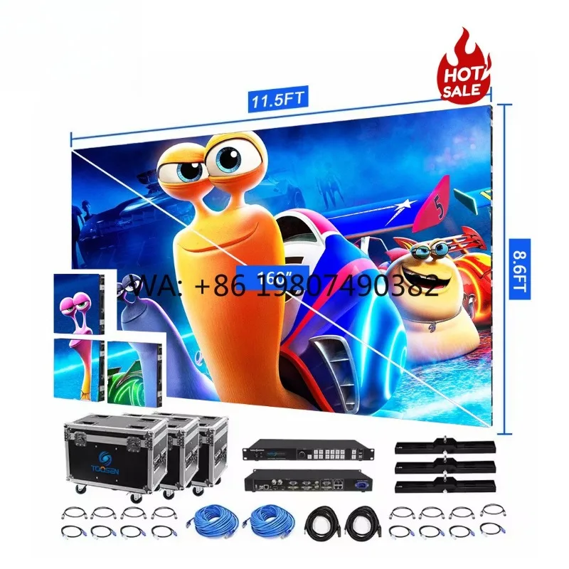 7680Hz High Refresh LED Video Wall Screen Indoor Outdoor Rental Display Panel For Concert Stage Wedding Background Event Use
7680Hz High Refresh LED Video Wall Screen Indoor Outdoor Rental Display Panel For Concert Stage Wedding Background Event Use