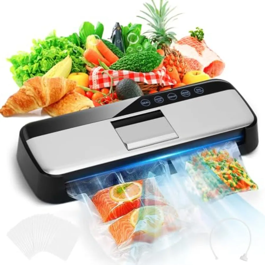 One-touch full automatic vacuum sealer machinefood saver vacuum sealer machine with double motors 7mm heating wire Touch screen
One-touch full automatic vacuum sealer machinefood saver vacuum sealer machine with double motors 7mm heating wire Touch screen