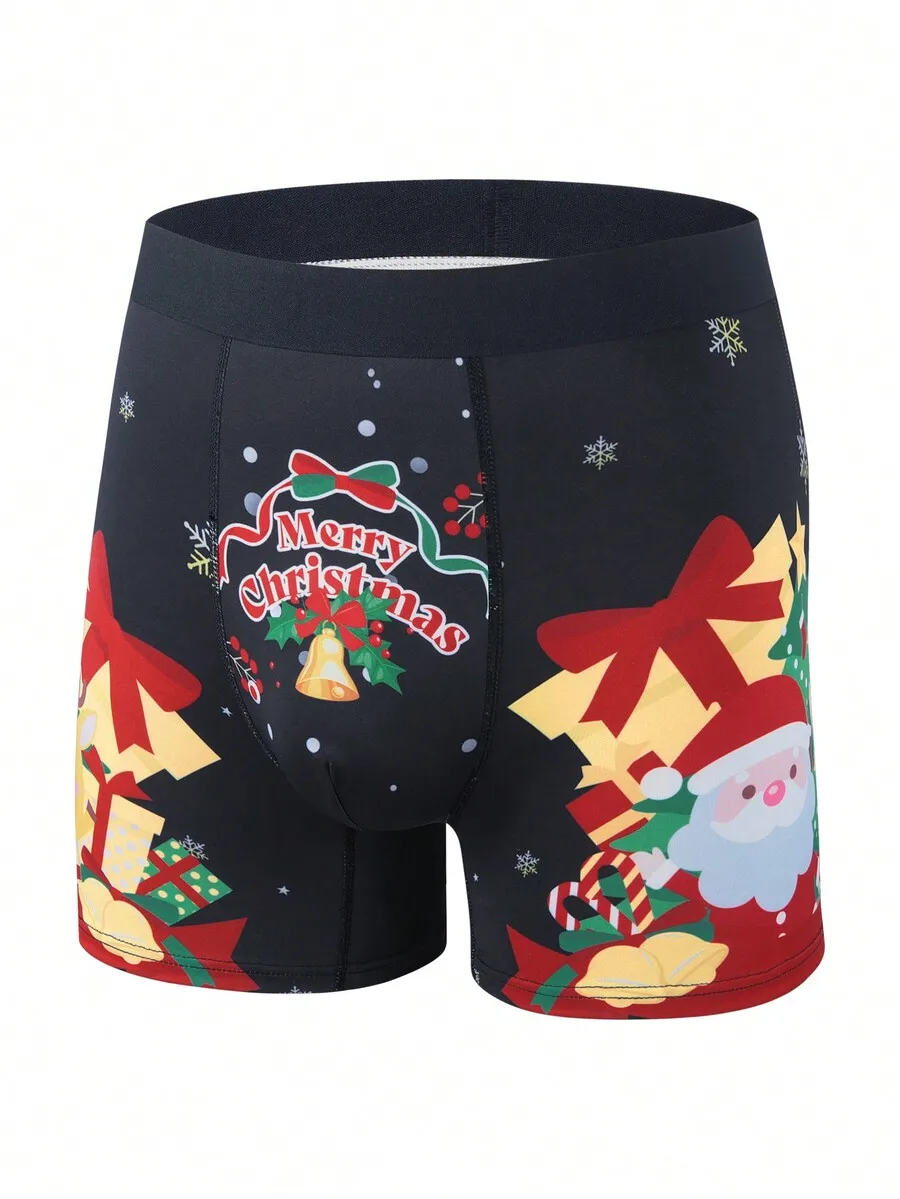 Mens Christmas Print Boxer Shorts 3pcs Set
Mens Christmas Print Boxer Shorts 3pcs Set