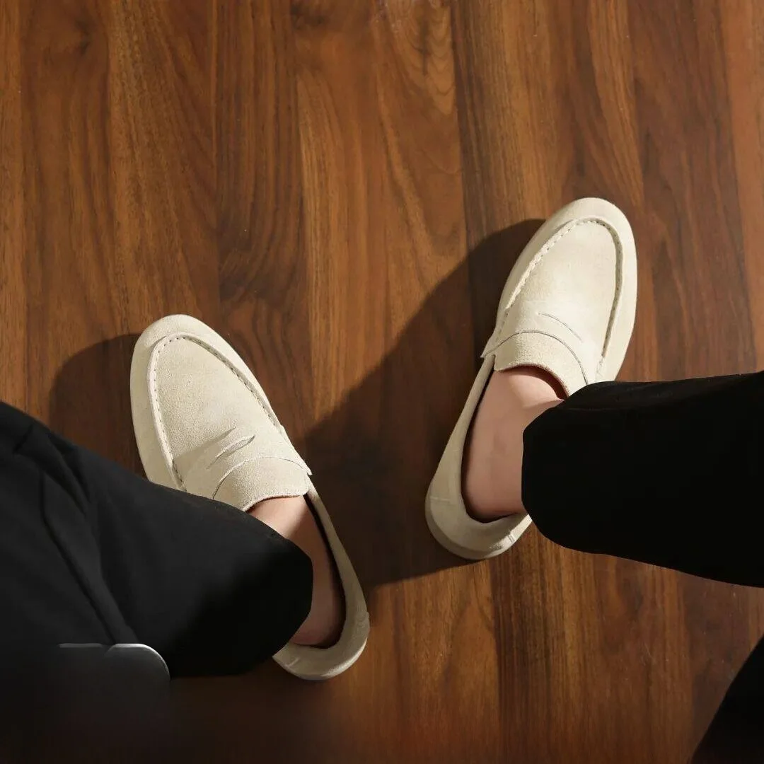 Italian Style Lazy Man Slip-On Loafers Spring Summer New Arrival Vintage Leather Fashion Casual Shoes Waterproof round Toe Fl...
Italian Style Lazy Man Slip-On Loafers Spring Summer New Arrival Vintage Leather Fashion Casual Shoes Waterproof round Toe Fl...