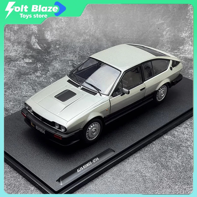 Модель автомобиля Solido 1/18 ALFA ROMEO GTV6 из литого сплава, высокореалистичная, с двумя открывающимися дверями, имитация автомобиля, подарок для мальчиков, коллекционная модель.
Модель автомобиля Solido 1/18 ALFA ROMEO GTV6 из литого сплава, высокореалистичная, с двумя открывающимися дверями, имитация автомобиля, подарок для мальчиков, коллекционная модель.