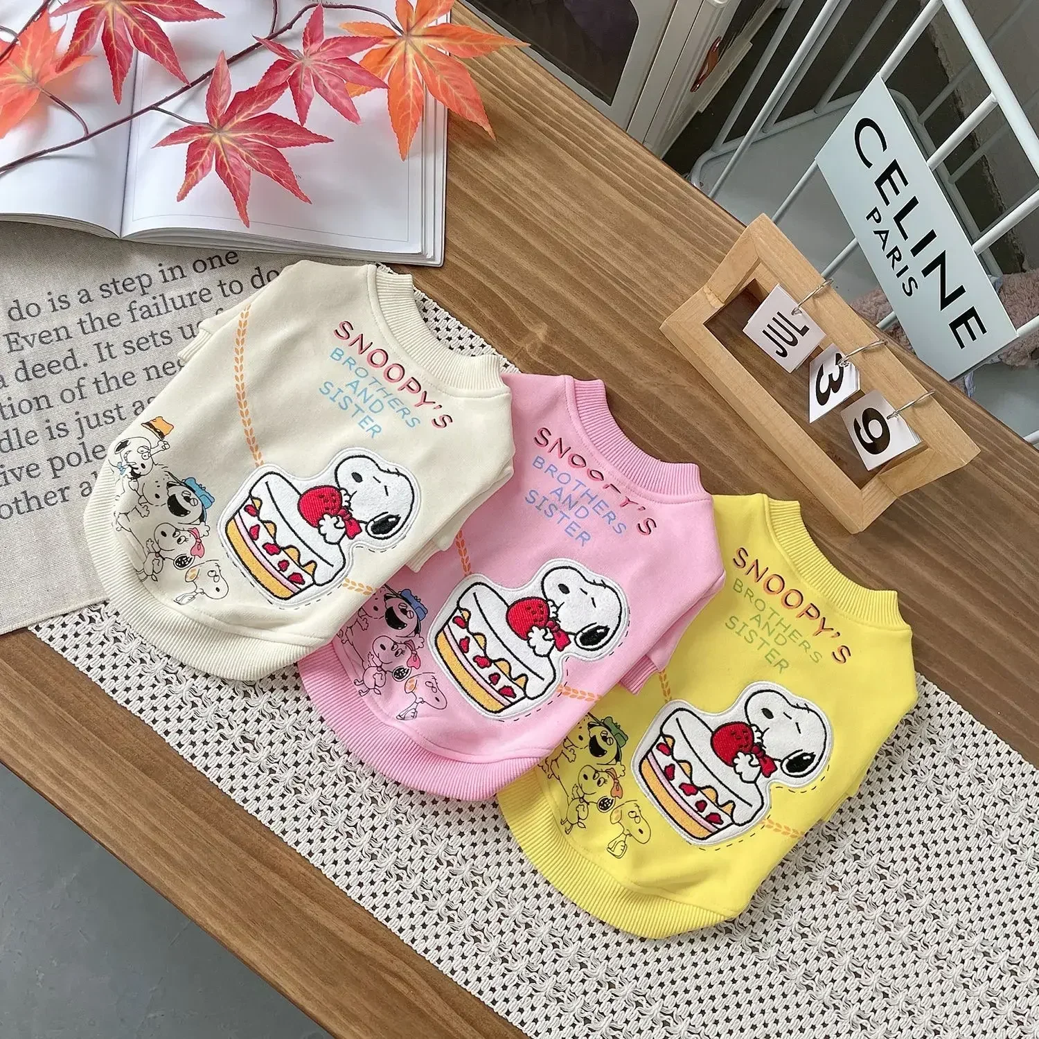 Snoopy Pet Clothes Jacket Autumn and Winter Plush Dog Clothes Coat Cartoon Pet Dog Plush
Snoopy Pet Clothes Jacket Autumn and Winter Plush Dog Clothes Coat Cartoon Pet Dog Plush