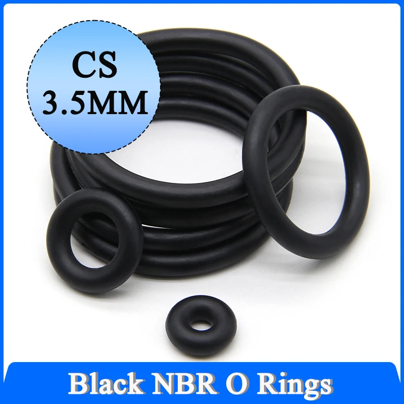 10/50Pcs Black Nitrile Rubber O Ring CS 3.5mm NBR Gasket Thickness OD 10mm ~ 285mm Round Corrosion Oil Resistant Sealing Washer
10/50Pcs Black Nitrile Rubber O Ring CS 3.5mm NBR Gasket Thickness OD 10mm ~ 285mm Round Corrosion Oil Resistant Sealing Washer