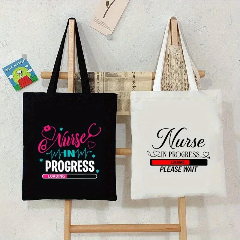 Nurse Letter Print Shoulder Bags No Zipper Girl Canvas Casual Eco Tote Handbag Cute Women Large Capacity Graphic Shopping Bag
Nurse Letter Print Shoulder Bags No Zipper Girl Canvas Casual Eco Tote Handbag Cute Women Large Capacity Graphic Shopping Bag