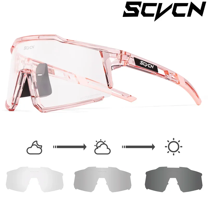 SCVCN Fashion Photochromic Cycling Glasses for Men Bike Sunglasses Mountain Bicycle Road Eyewear Sports MTB Bike Goggles
SCVCN Fashion Photochromic Cycling Glasses for Men Bike Sunglasses Mountain Bicycle Road Eyewear Sports MTB Bike Goggles