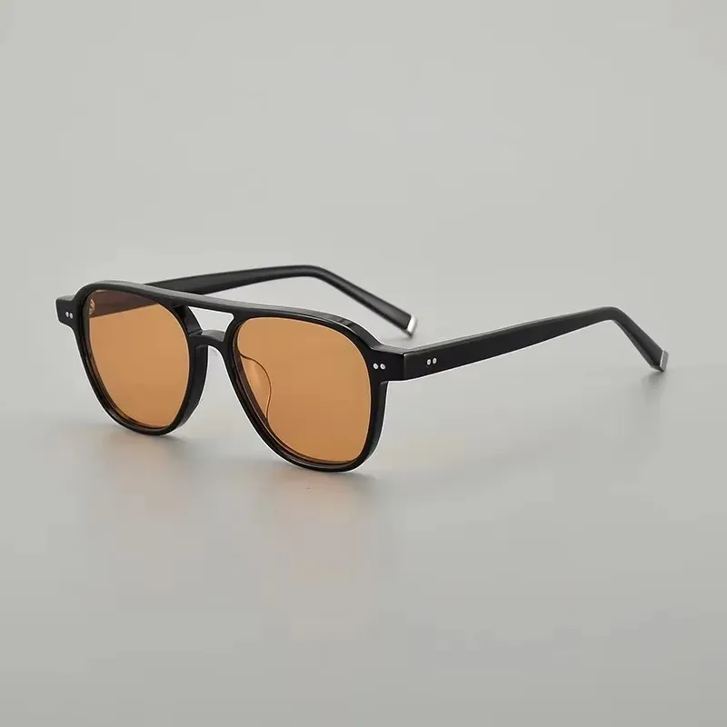 Double beam sunglasses for men and women non-mainstream anti-UV400 advanced sense square frame color sunglasses
Double beam sunglasses for men and women non-mainstream anti-UV400 advanced sense square frame color sunglasses