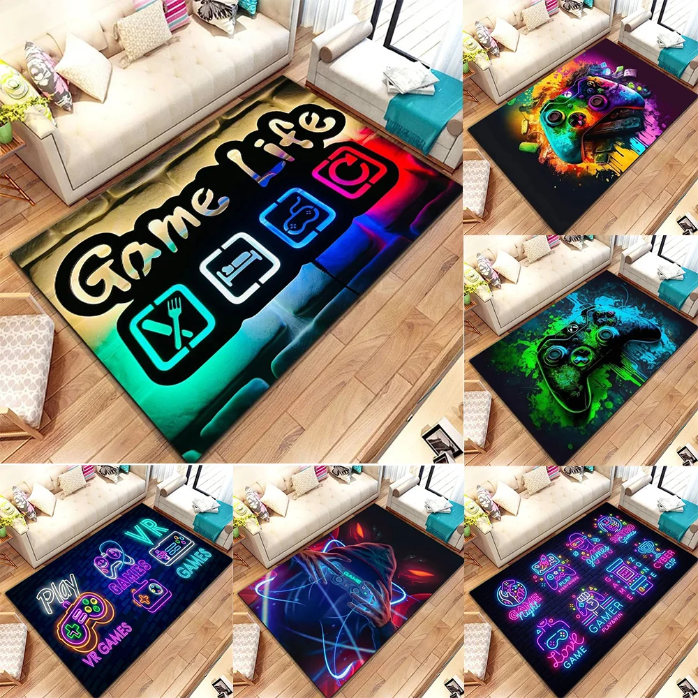 Ковер для геймера, забавные черные коврики для игрового контроллера для детей, мягкий ковер для комнаты, игровой коврик для геймера в стиле аниме, большой ковер для гостиной для мальчиков
Ковер для геймера, забавные черные коврики для игрового контроллера для детей, мягкий ковер для комнаты, игровой коврик для геймера в стиле аниме, большой ковер для гостиной для мальчиков
