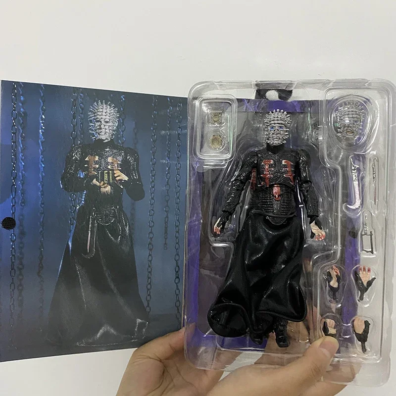 Фигурка NECA Hellraiser Pinhead "Он разрвет вашу душу на части" — коллекционная подвижная игрушка из ПВХ, подарок на день рождения
Фигурка NECA Hellraiser Pinhead "Он разрвет вашу душу на части" — коллекционная подвижная игрушка из ПВХ, подарок на день рождения