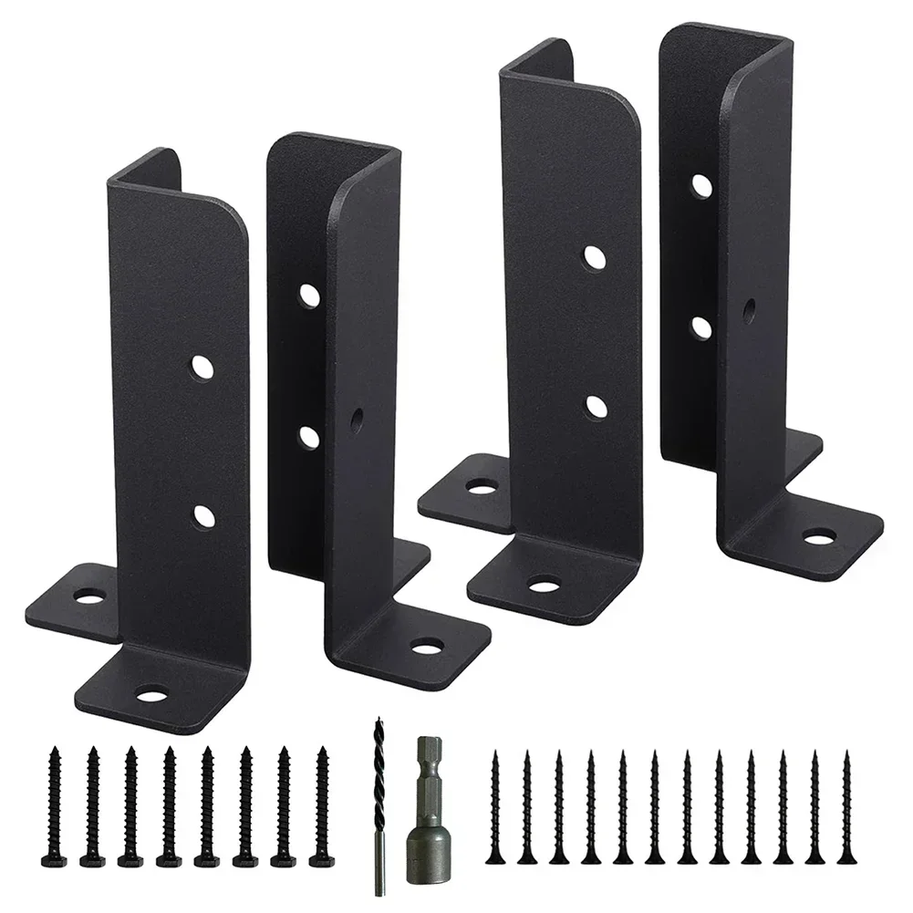 4Pcs Adjustable Deck Post Anchor Durable Base Brackets Fence Support For Pergola Fence Railing Mailbox Pavilion Garden Tool
4Pcs Adjustable Deck Post Anchor Durable Base Brackets Fence Support For Pergola Fence Railing Mailbox Pavilion Garden Tool