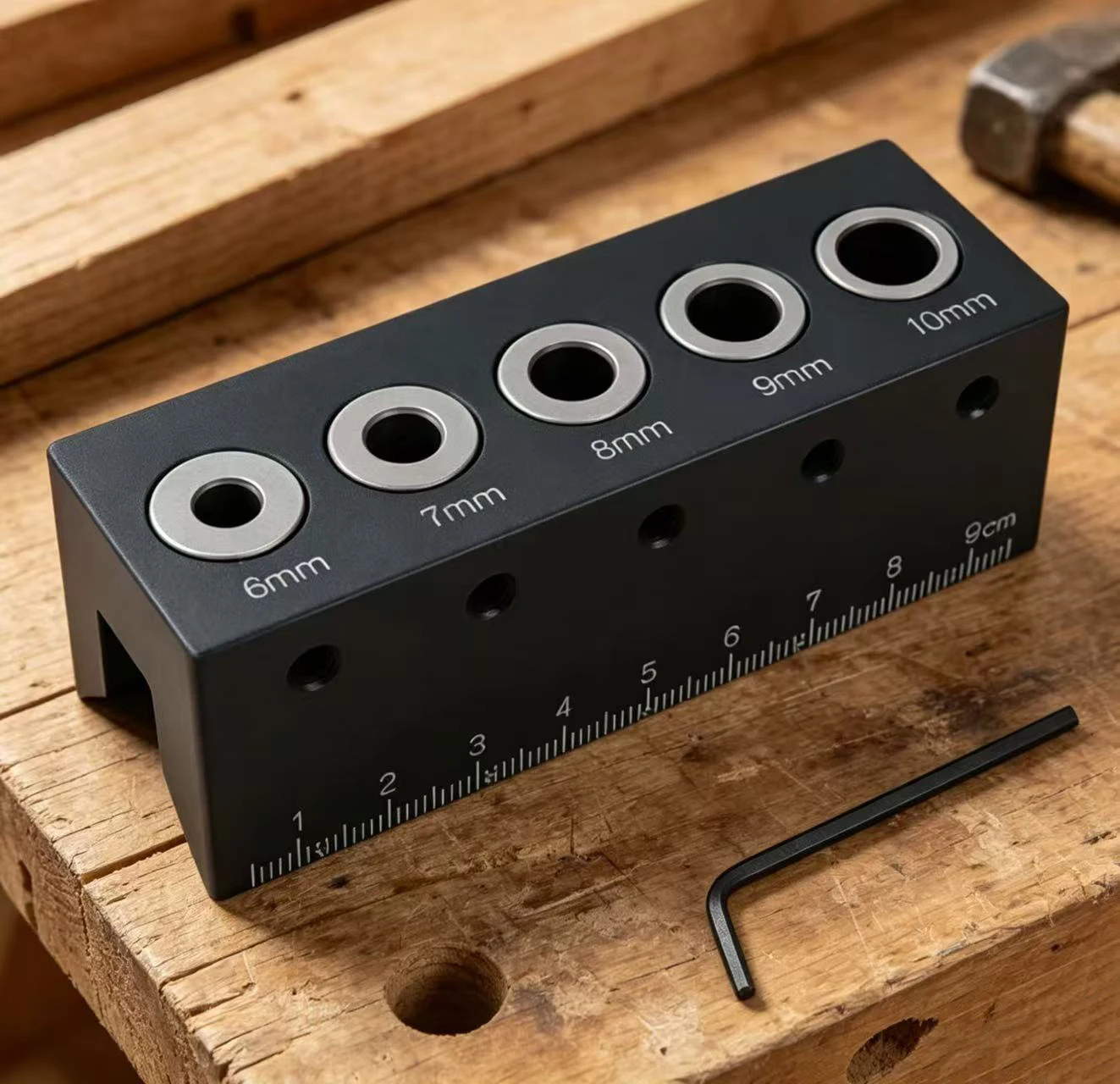 90 Degree Straight Angle Drill Guide Pocket Hole Jig Kit Aluminum Alloy Hole Locator Doweling Jig Woodworking Tools
90 Degree Straight Angle Drill Guide Pocket Hole Jig Kit Aluminum Alloy Hole Locator Doweling Jig Woodworking Tools