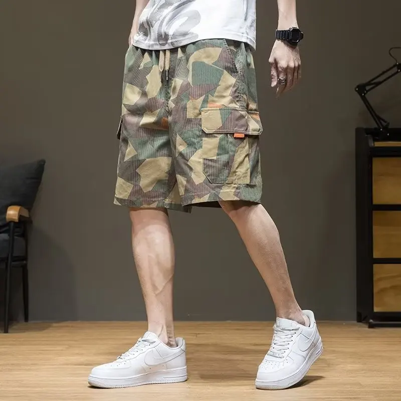 Summer Thin Camouflage Workwear orts Loose Fit Casual Large Size Straight Leg Outdoor Wear Resistant Cargo Pants for Men
Summer Thin Camouflage Workwear orts Loose Fit Casual Large Size Straight Leg Outdoor Wear Resistant Cargo Pants for Men