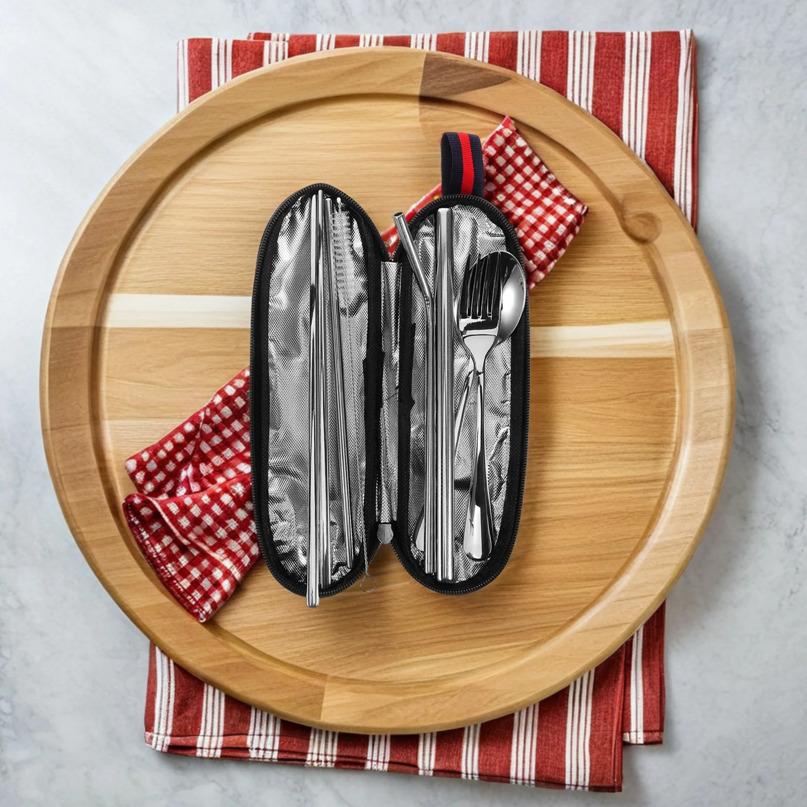 Portable Stainless Steel Tableware Set for Outdoor Camping Travel Picnic Lightweight Durable Eating Utensils Complete
Portable Stainless Steel Tableware Set for Outdoor Camping Travel Picnic Lightweight Durable Eating Utensils Complete